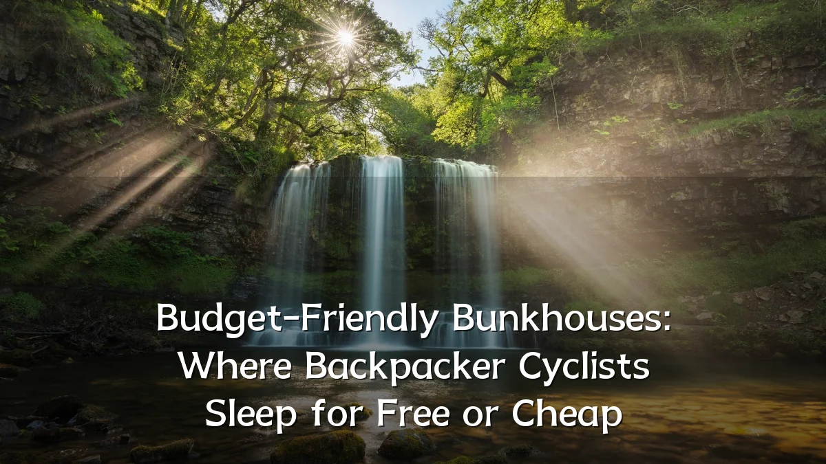 Budget-Friendly Bunkhouses: Where Backpacker Cyclists Sleep for Free or Cheap