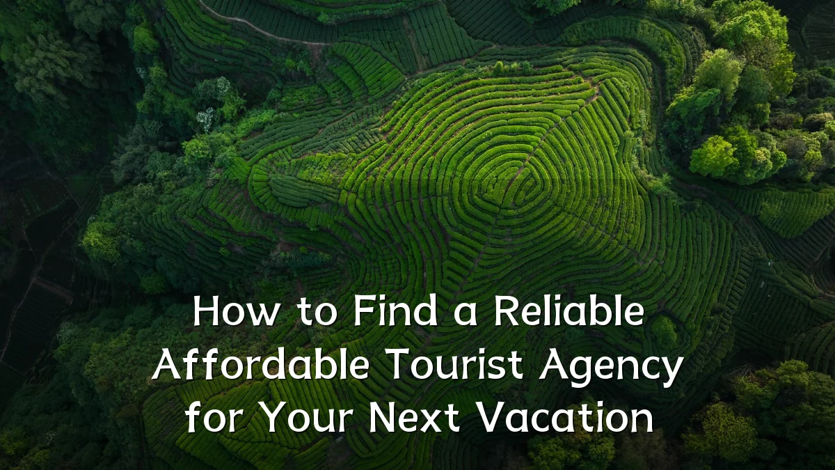 How to Find a Reliable Affordable Tourist Agency for Your Next Vacation