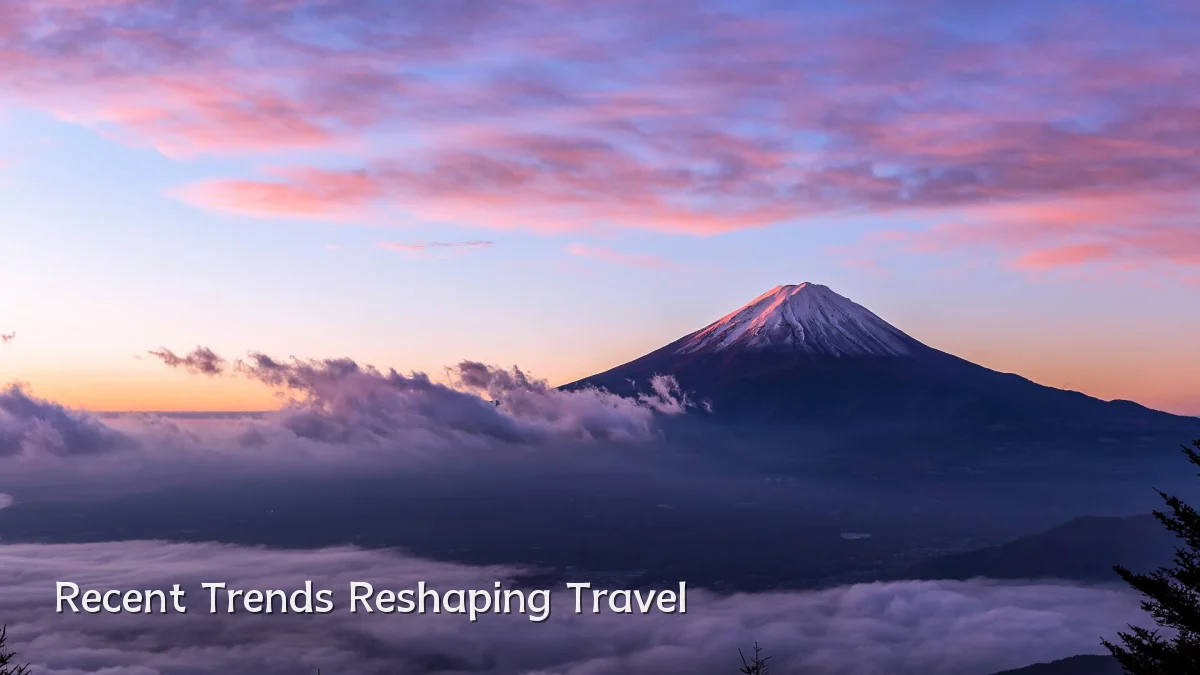 Recent Trends Reshaping Travel