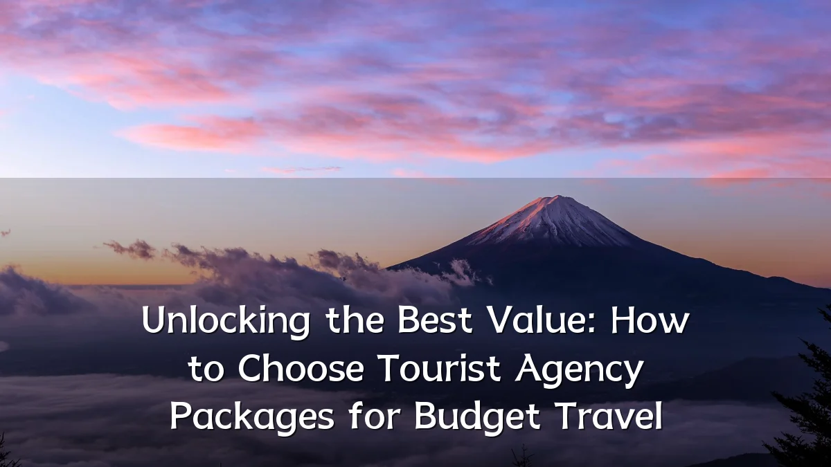 Unlocking the Best Value: How to Choose Tourist Agency Packages for Budget Travel